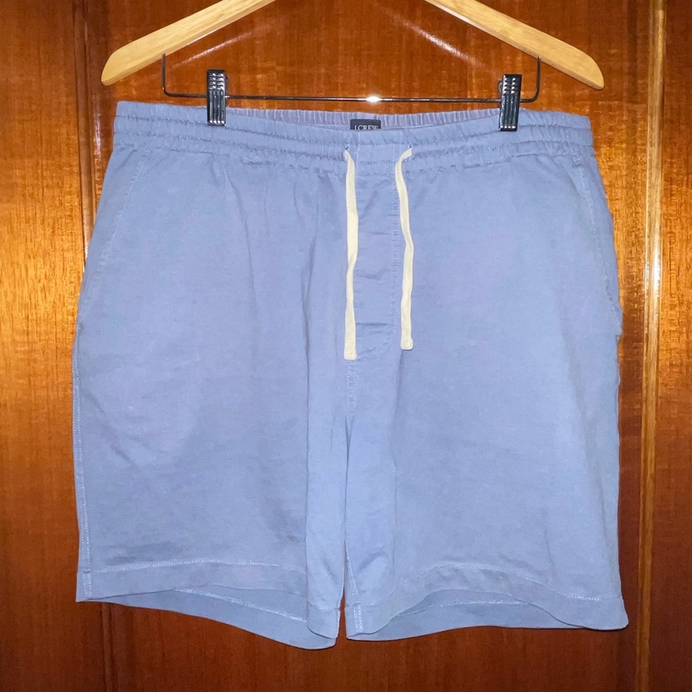 J.Crew Blue drawstring shorts, size:Large